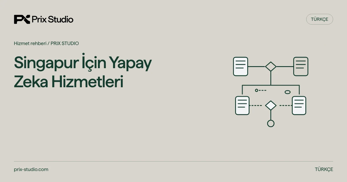 Singapur İçin Yapay Zeka Hizmetleri — kaynakta açıklanan görev, sorumluluk ve teslim kararlarının kavramsal diyagramı.