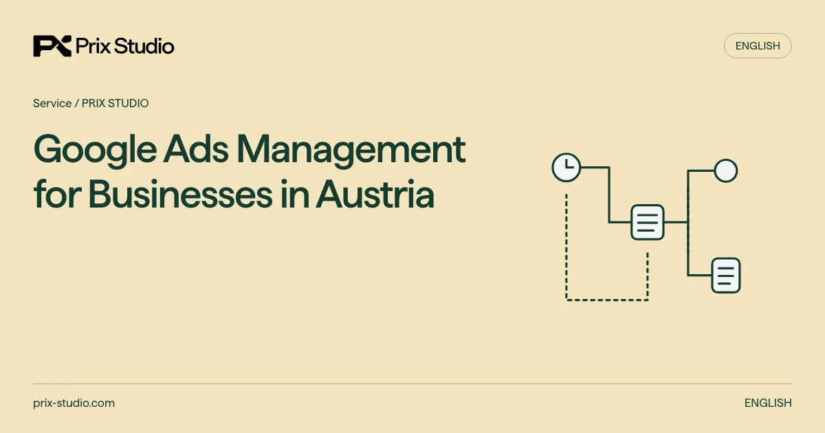 Google Ads Management for Businesses in Austria — A dated workshop offer connects to a current destination; an enquiry is distinct from accepted registration, and served locations and billing stay reviewable.