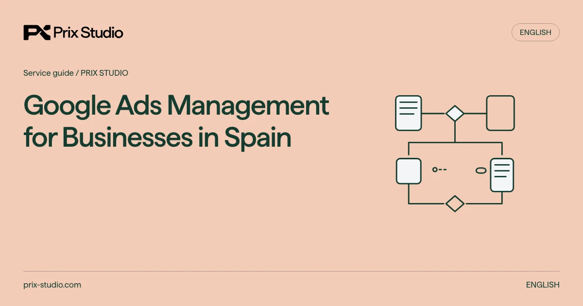 Google Ads Management for Businesses in Spain — conceptual diagram of the source task, responsibilities and delivery decisions.