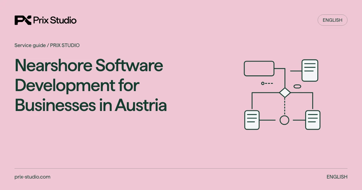 Nearshore Software Development for Businesses in Austria — conceptual diagram of the source task, responsibilities and delivery decisions.