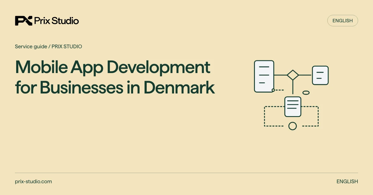 Mobile App Development for Businesses in Denmark — conceptual diagram of the source task, responsibilities and delivery decisions.