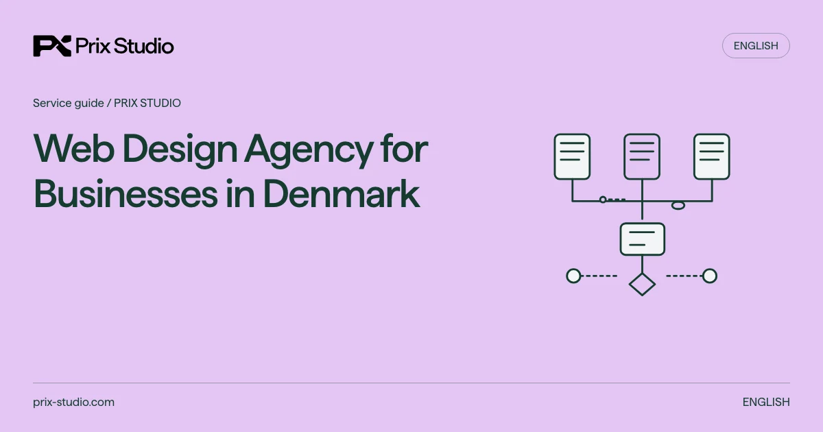 Web Design Agency for Businesses in Denmark — conceptual diagram of the source task, responsibilities and delivery decisions.