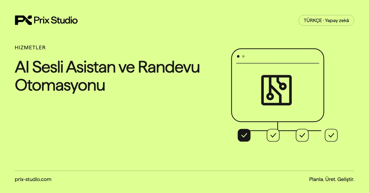 AI Sesli Asistan ve Randevu Otomasyonu