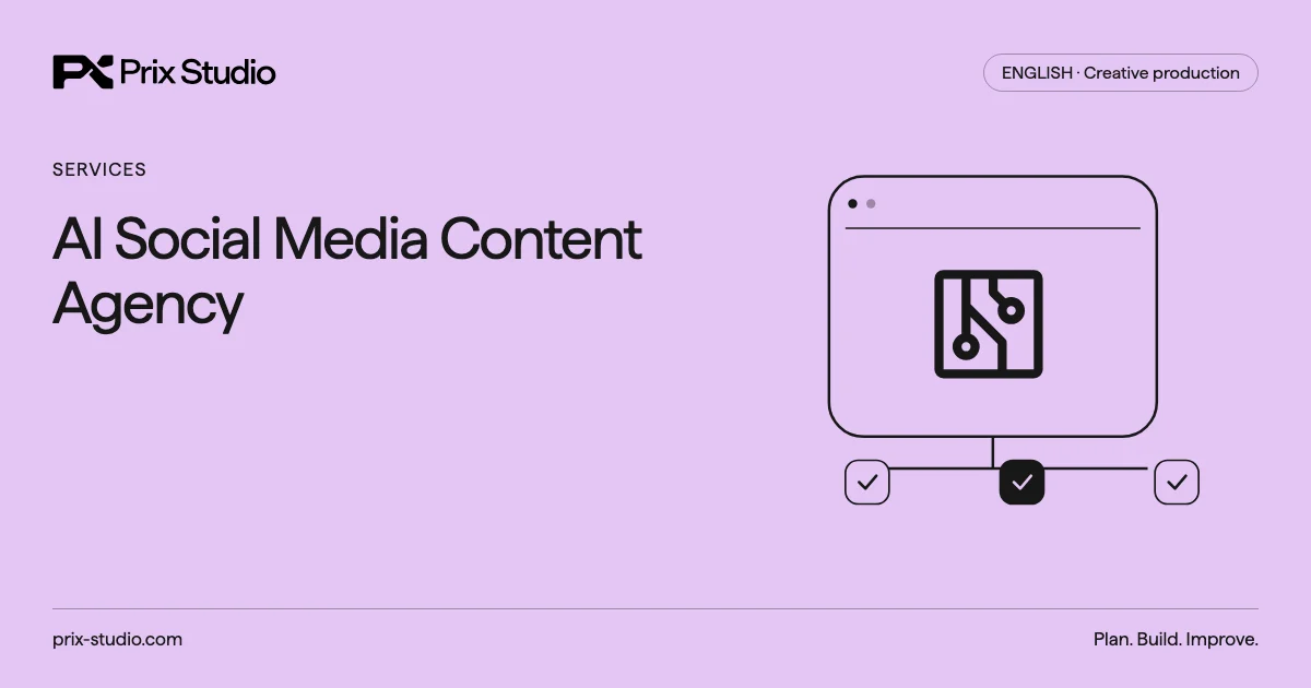 AI Social Media Content Agency