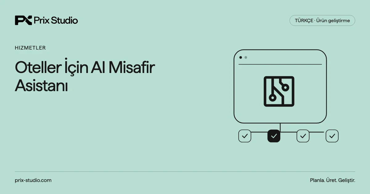 Oteller İçin AI Misafir Asistanı