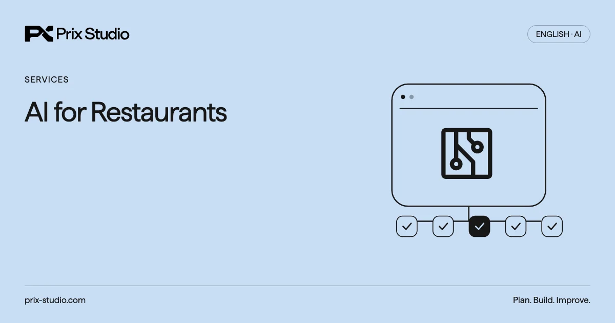 AI for Restaurants