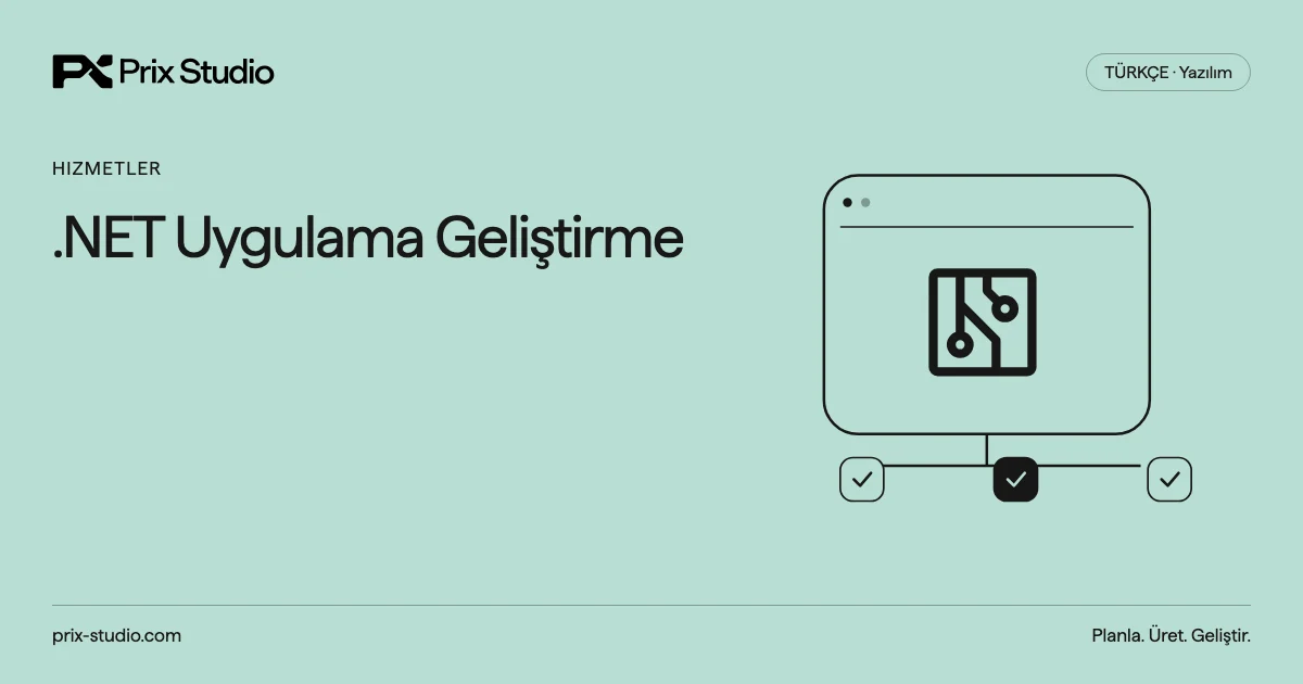 .NET Uygulama Geliştirme