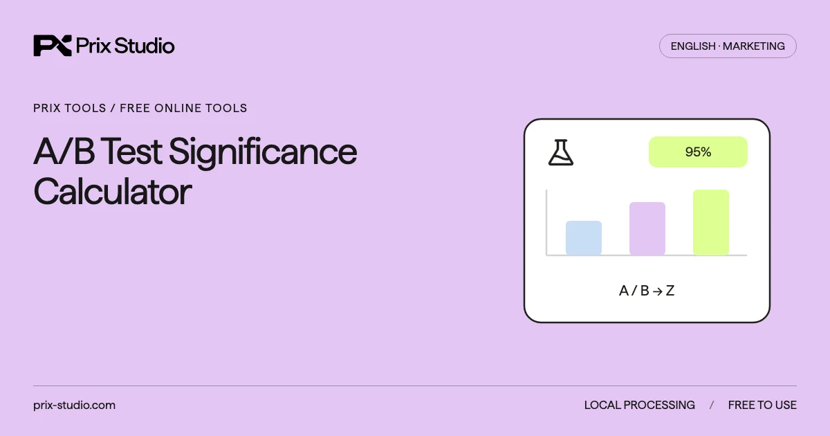 A/B Test Significance Calculator