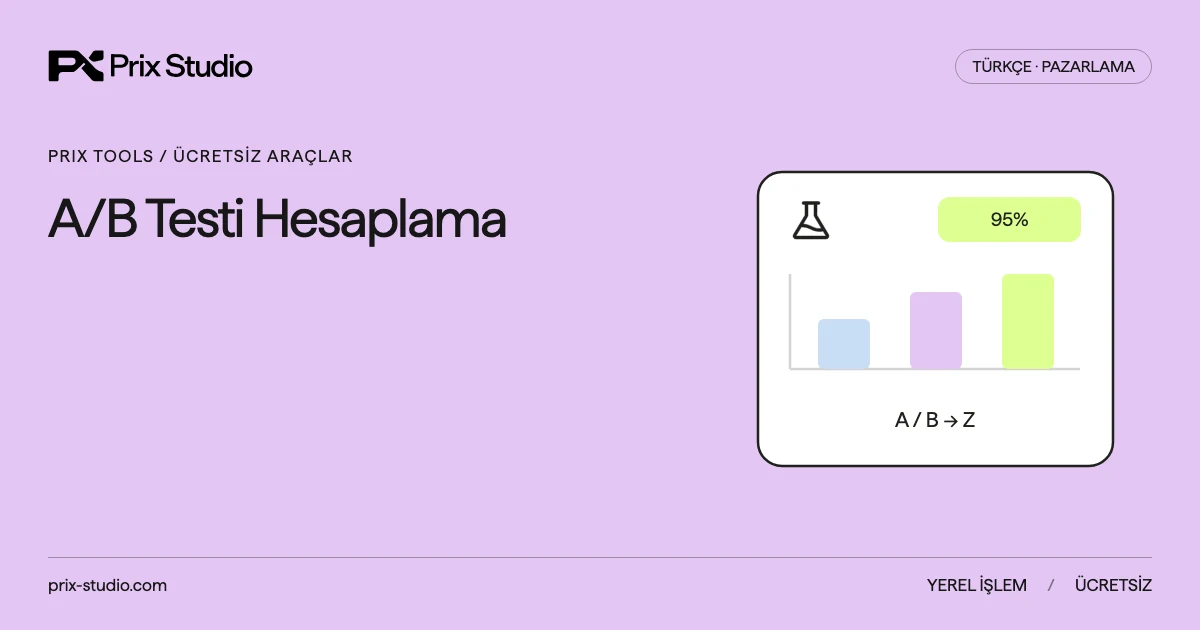 A/B Testi Hesaplama