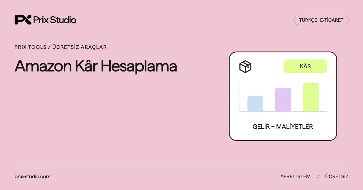 Amazon Kâr Hesaplama