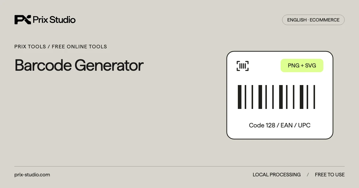 Barcode Generator
