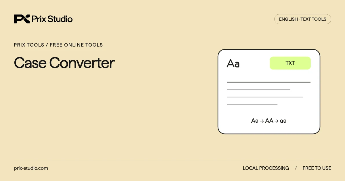 Case Converter