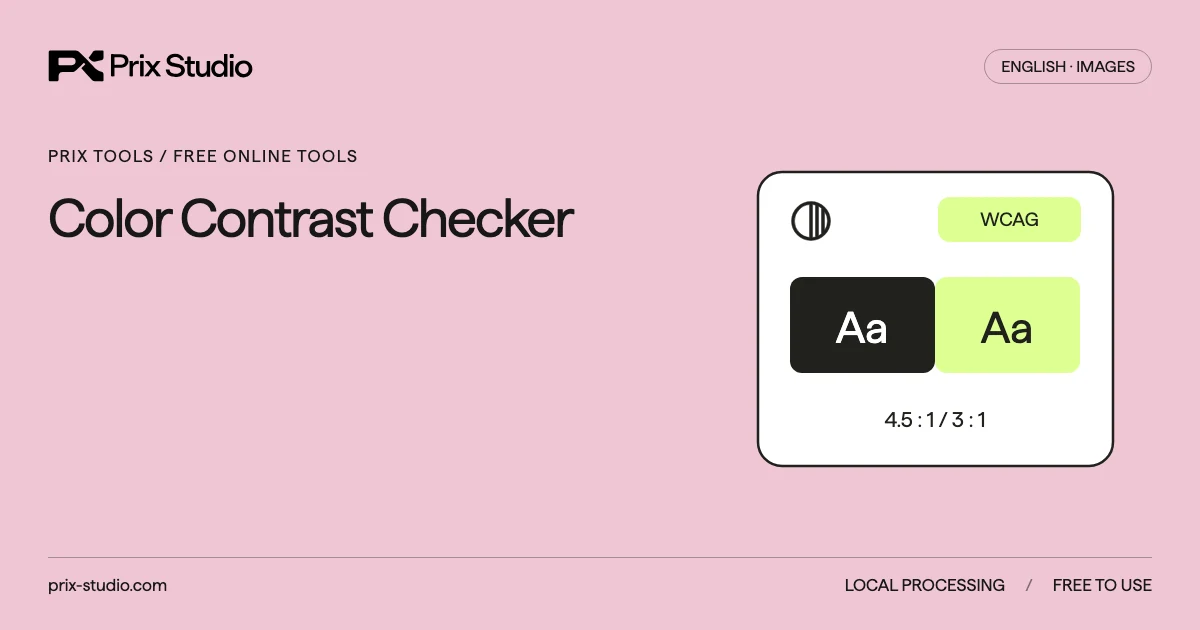 Color Contrast Checker