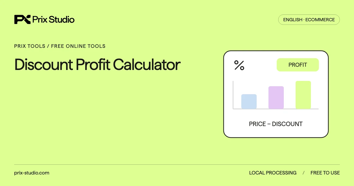 Discount Profit Calculator