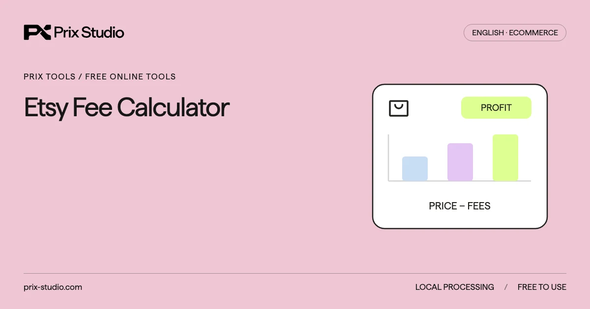 Etsy Fee Calculator