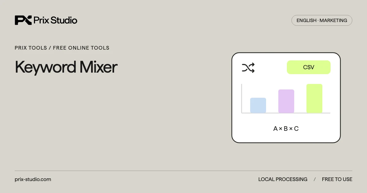 Keyword Mixer