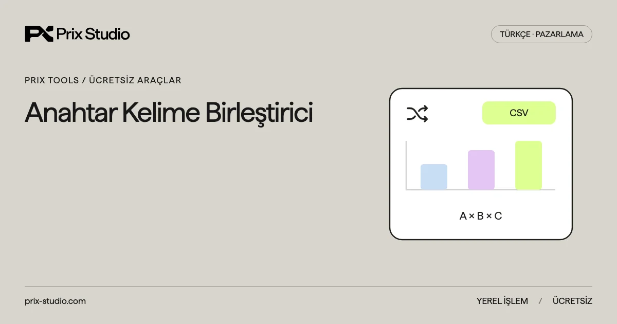 Anahtar Kelime Birleştirici