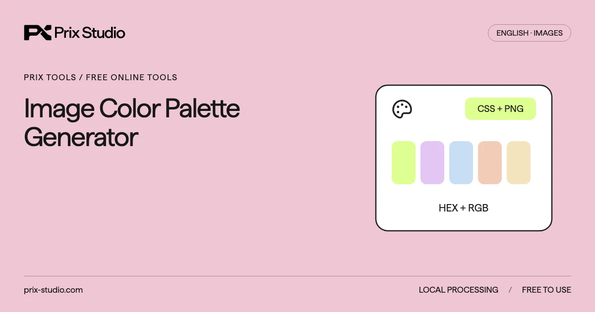 Image Color Palette Generator