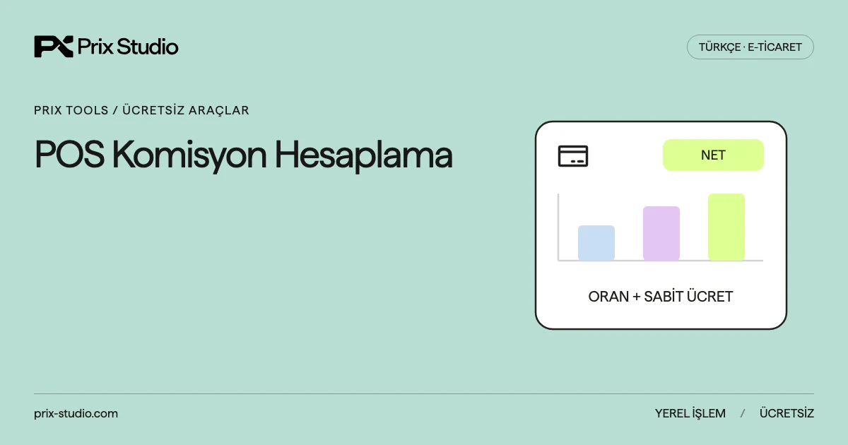 POS Komisyon Hesaplama