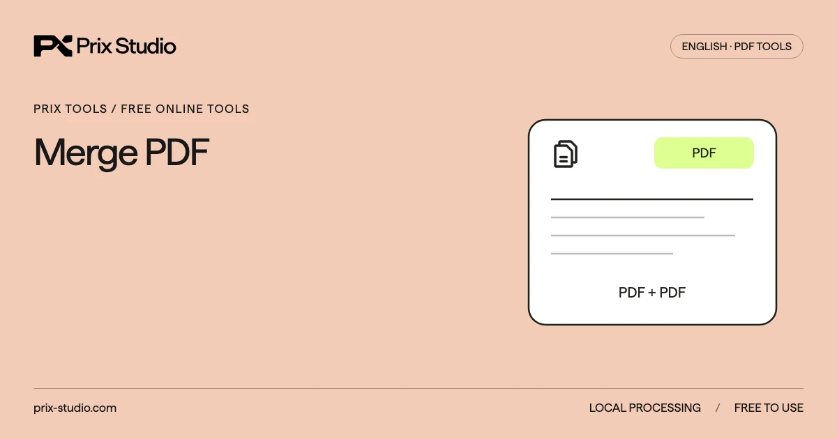 Merge PDF