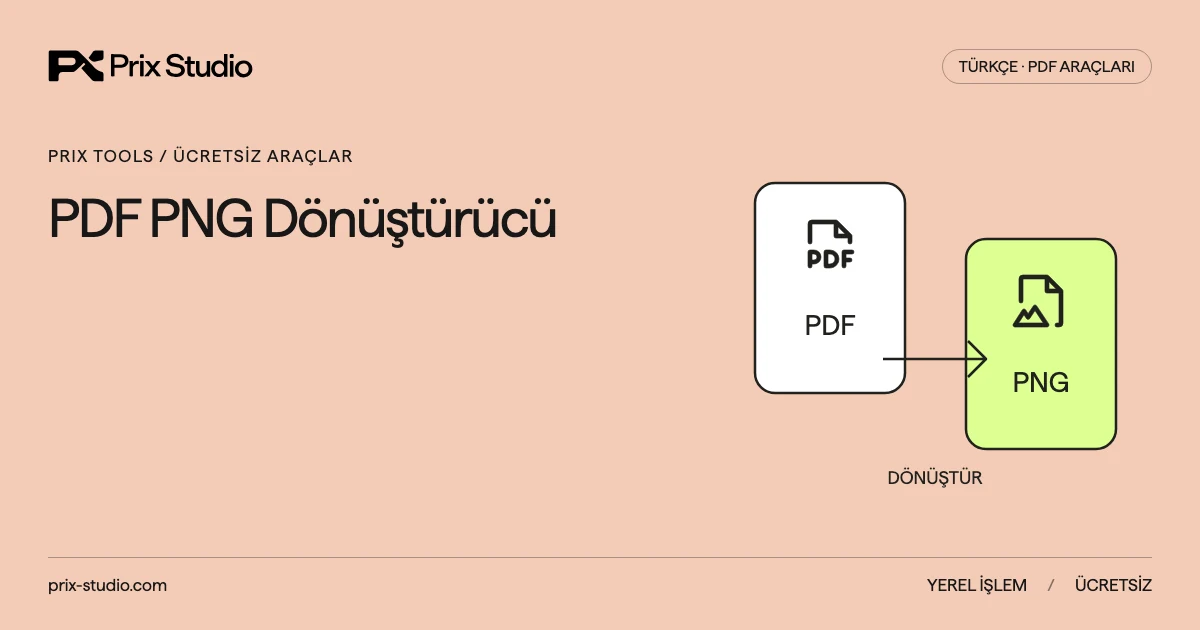 PDF PNG Dönüştürücü