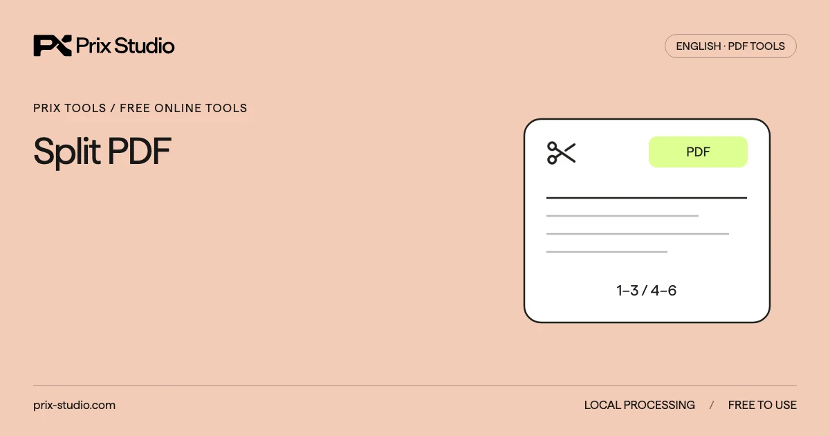 Split PDF