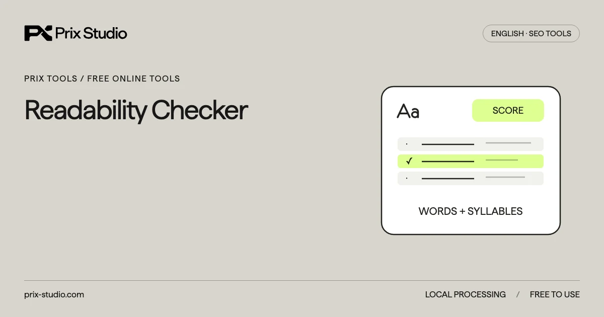Readability Checker