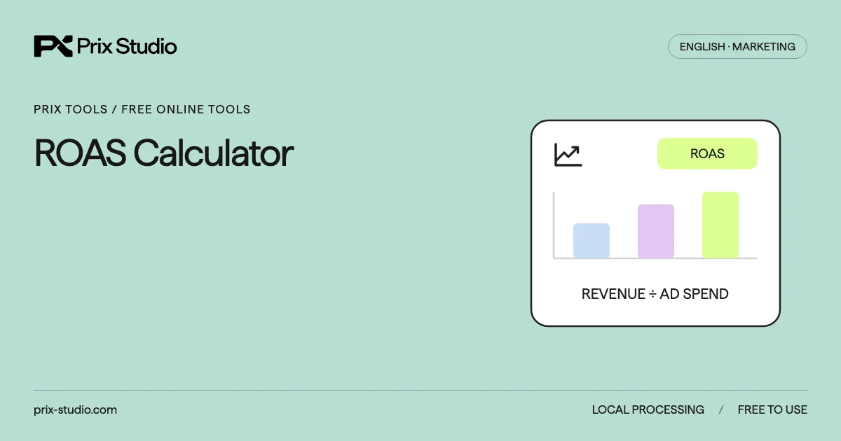 ROAS Calculator