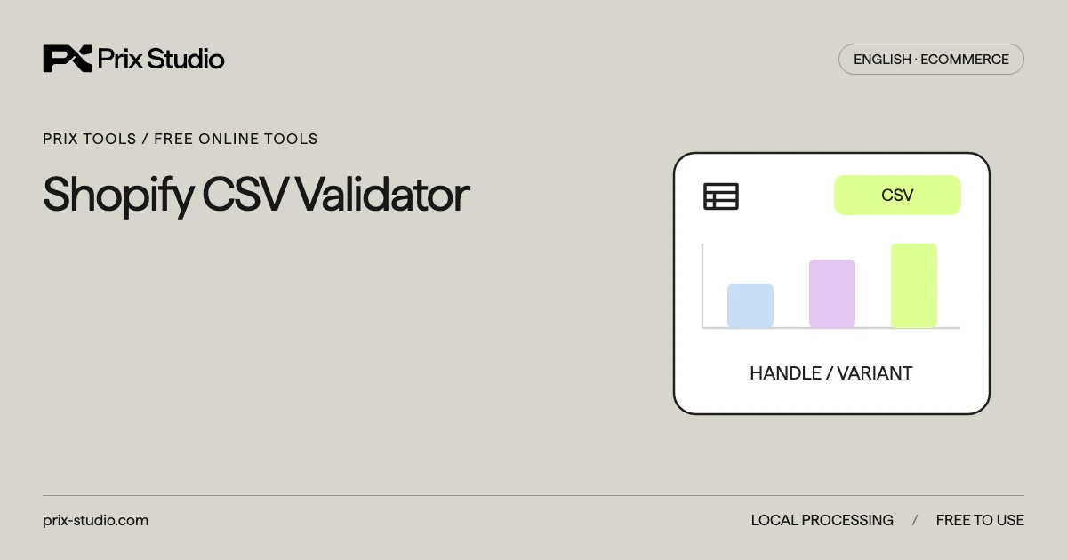 Shopify CSV Validator