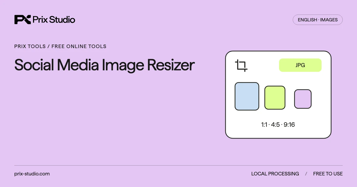 Social Media Image Resizer