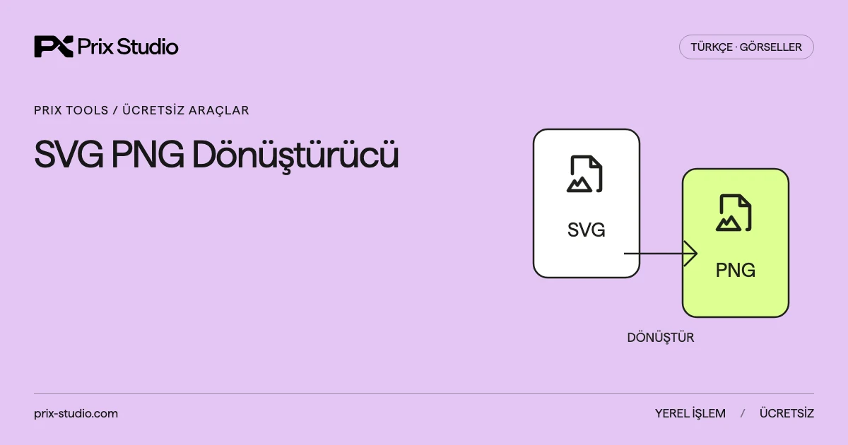 SVG PNG Dönüştürücü