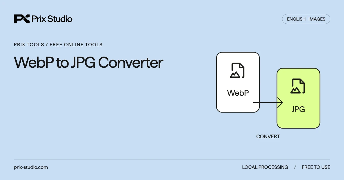 WebP to JPG Converter